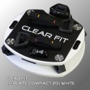Виброплатформа Clear Fit CF-PLATE Compact 201 WHITE  - магазин СпортДоставка. Спортивные товары интернет магазин в Волжском 