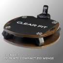 Виброплатформа Clear Fit CF-PLATE Compact 201 WENGE - магазин СпортДоставка. Спортивные товары интернет магазин в Волжском 