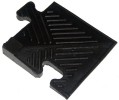Уголок для резинового бордюра,черный,толщина 12 мм MB Barbell MB-MatB-Cor12  - магазин СпортДоставка. Спортивные товары интернет магазин в Волжском 