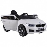 Детский электромобиль BMW6 GT JJ2164 белый - магазин СпортДоставка. Спортивные товары интернет магазин в Волжском 