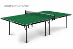 Теннисный стол всепогодный Start-Line Sunny Light Outdoor green облегченный вариант 6015-1 s-dostavka - магазин СпортДоставка. Спортивные товары интернет магазин в Волжском 