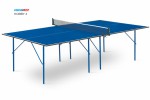Теннисный стол для помещения swat Hobby 2 blue любительский стол для использования в помещениях 6010 s-dostavka - магазин СпортДоставка. Спортивные товары интернет магазин в Волжском 