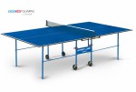 Теннисный стол для помещения black step Olympic с сеткой для частного использования 6021 s-dostavka - магазин СпортДоставка. Спортивные товары интернет магазин в Волжском 