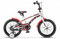 Детский велосипед Stels Arrow 16" V020 черный 2022 - магазин СпортДоставка. Спортивные товары интернет магазин в Волжском 