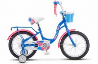 Детский велосипед Stels Jolly 16" V010 синий розовый 2022 - магазин СпортДоставка. Спортивные товары интернет магазин в Волжском 