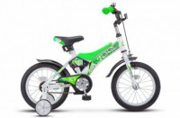 Детский велосипед Stels Jet 14" Z010 зеленый  2022 - магазин СпортДоставка. Спортивные товары интернет магазин в Волжском 