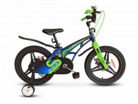 Детский велосипед Stels Galaxy Pro 14" V010 2022 зеленый - магазин СпортДоставка. Спортивные товары интернет магазин в Волжском 