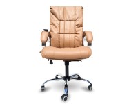 Офисное массажное кресло EGO BOSS EG1001 Орех в комплектации LUX - магазин СпортДоставка. Спортивные товары интернет магазин в Волжском 