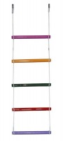 Детская веревочная лестница для ДСК 5 перекладин цвет радуга ЛВ5-3А - магазин СпортДоставка. Спортивные товары интернет магазин в Волжском 