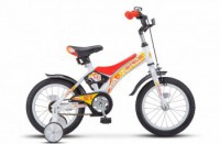 Детский велосипед Stels Jet 14" Z010 белый 2022 - магазин СпортДоставка. Спортивные товары интернет магазин в Волжском 